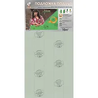 Подложка листовая под LVT покрытия 1000 х 500 х 1,5 мм Зеленая/ 10 кв.м. в упак.