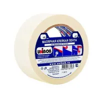 Клейкая лента малярная 48мм х 40м UNIBOB (36) арт.04380