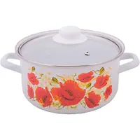 Кастрюля 3л С-1512САП2/4 Алые маки-Л (г.Лысьва)