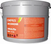 Эмаль ПФ-115 EMPILS серия ЭКОНОМ  (синяя 20 кг.  на дону) (2640)