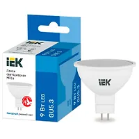 Лампа LED MR16 софит 9Вт 230В 6500К GU5.3 IEK арт.LLE-MR16-9-230-65-GU5