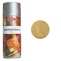 Эмаль декоративная унив.эмаль эффект металлик 425мл GOLD METALIC /12шт/ "Престиж"
