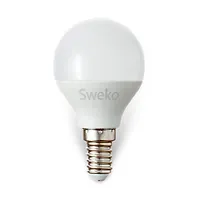 Светодиодная лампа Sweko 42 серия 42LED-G45-7W-230-3000K-E14-P