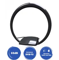 Антенна телевизионная комнатная ДМВ CADENA BAS-5159-DX, активная