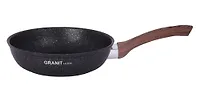Сковорода 220мм с ручкой, АП линия "Granit ultra" (blue) "Kukmara"