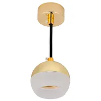 LIGHTING Светильник 4012 подвесной под лампу GX53 золото IEK