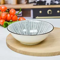 Салатник 510мл/17см, Line черный DS2201S6B