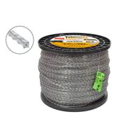 Леска для триммера Rezer Ultra-pro DUO-TWIST 2.4мм262м Rezer