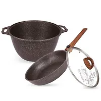 Набор кухонной посуды №18, АП линии "Granit Ultra" (Original) "Kukmara"