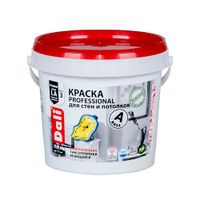 "DALI" краска для стен и потолков (PROFESSIONAL) база А- 0,9л. (20144)