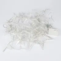 Занавес фигурный светодиодный, 3х0,7м. ULD-E3007-138/DTA WARM WHITE IP20 STARS-2 UL-00009939