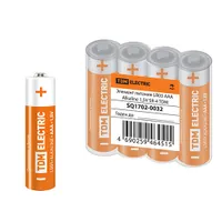 Элемент питания LR03 AAA Alkaline 1,5V SR-4 TDM (SQ1702-0032)