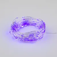 Гирлянда светодиодная на батарейках ULD-S1000-100/SCB/3AA PURPLE IP20 DEW UL-00007187
