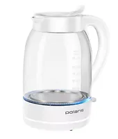Чайник электрический Polaris PWK 1797CGL Water Way Pro Белый