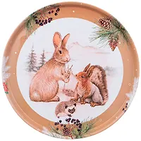 Поднос сервировочный agness "Celebration"" 33*2,1 см 898-131