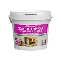 Жаростойкая универсальная клеящая мастика Bitumast 1,5 кг (ПЭ)
