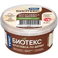 Шпатлевка по дереву дуб 0,25 кг.  ТЕКС