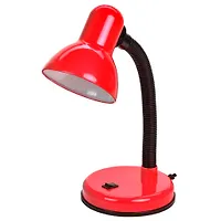 LIGHTING Светильник настольный 1002 на подставке Е27 красный IEK