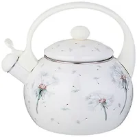 Чайник agness эмалированный со свистком, 2,2 л 943-054