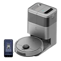 Робот-пылесос со станцией самоочистки PVCRAC 7290 WIFI IQ Home Графитовый POLARIS CN