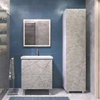 Тумба Vigo Geometry 700-0-2 бетон (под умывальник Como-70)