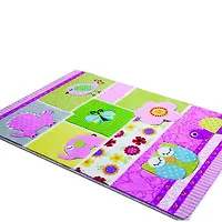 Коврик CONFETTI KIDS из 1 шт 100х150см PATCHWORK (розовый)