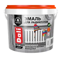 Эмаль для радиаторов "DALI" акриловая 1 кг. (80200)