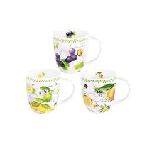 Кружка 420мл ф.дерби, Fruit garden (3 диз) BD-M450-926