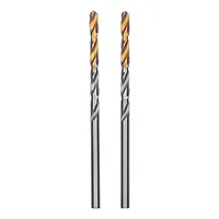 Сверло спиральное по металлу 3,2 x 65мм, Р6М5, Golden Tip , 2шт.// Denzel арт.718226