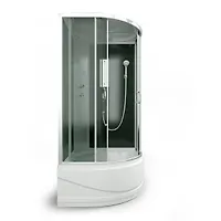 Душевая кабина (80*80*215)  ER3508ТP -C4-RUS с крышей высок. тонированное стекло