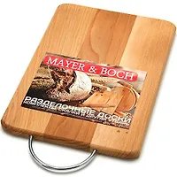 01-5 Доска разделочная прямуг/мал с мет ручкой(х10 "MAYER & BOCH"