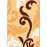 Ковер "LAZANIA SHAGGY" 80*150 прям. - s756A-S01 BEIGE/CAMEL