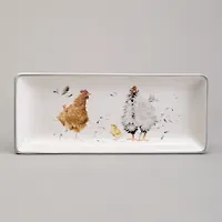 Блюдо lefard "Funny hens" 28*12*3 см 358-2290