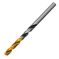 Сверло спиральное по металлу 4,5 x 80мм, Р6М5, Golden Tip, многогранная заточка// Denzel арт.718274