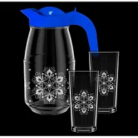 Набор для воды 3пр. арт.1607/2-Г "Шантарам" (кувшин+2 стакана)