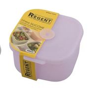 Силиконовый контейнер для еды 900мл, 14.7*14.2*8см Linea Silicone арт.74-015 (REGENT)