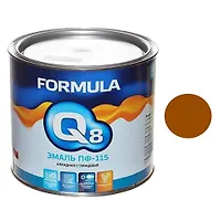 Эмаль ПФ-115 (коричневая 2,7 кг) Formula Q8