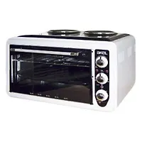 Электродуховка AKEL AF-752 (белая) (36 л, терморег., 2конф)