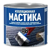 Мастика битумная BITUMAST изоляционная (2л /1,8 кг / металл)
