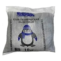 Соль техническая галитовая, 10кг гашеная "СТС"
