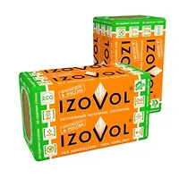 Минвата из Базальта IZOVOL LIGHT (8шт) 1000*600*50 (0,24м3/4,8м2/ Плот-ть до 30кг/м3) екн 621521