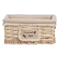 Корзина стеллажная "Natural Life", д280 ш190 в130, натуральный арт.EW-88 XS