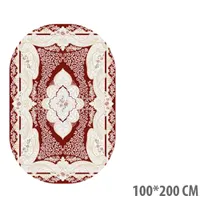 Ковер "ANGEL" 100*200 овал. - Q005A RED/RED
