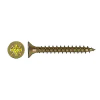 Саморез Руфкомплект Pz 5,0 х 70, желтый цинк (300 шт) г.Калуга