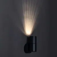 LIGHTING Светильник уличный 5112 настенный под лампу GU10 IP65 черный IEK