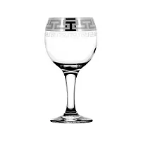 SE03-411/S/Z/6 Набор - Бокалы для вина 6 шт. с узором "Греческий узор"