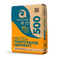 Цемент II/А-П 42,5Н (ГОСТ31108-2020) (М-500) 50кг "Азия Цемент" г.Никольск, паллет