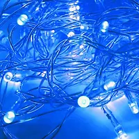 Гирлянда КОСМОС 50LED_B (синяя, 6,5м, 8 режимов мигания)