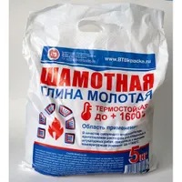 Шамотная глина молотая, 5кг  "СТС"