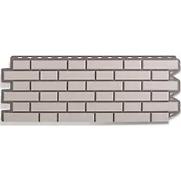 Панель кирпич клинкерный (белый) 1.22x0.44м "АЛЬТА-ПРОФИЛЬ"
